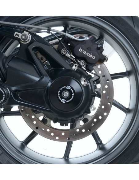 Insert axe de roue arrière R&G RACING noir BMW R Nine T