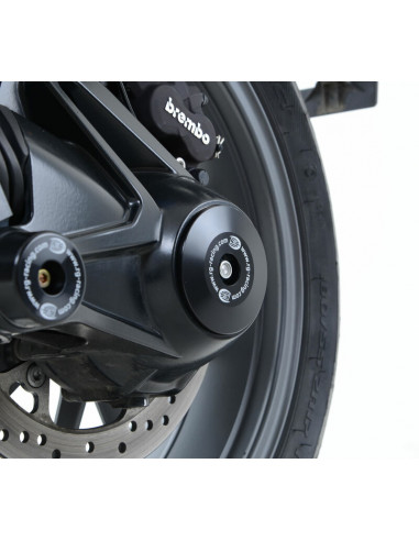 Insert axe de roue arrière R&G RACING noir BMW R Nine T