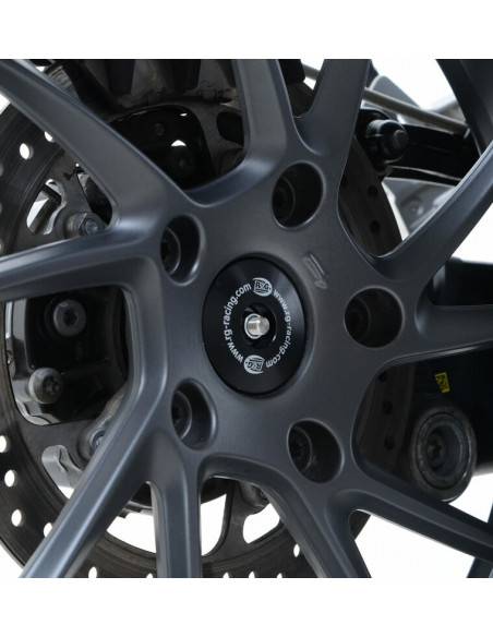 Insert axe de roue arrière R&G RACING noir BMW R Nine T