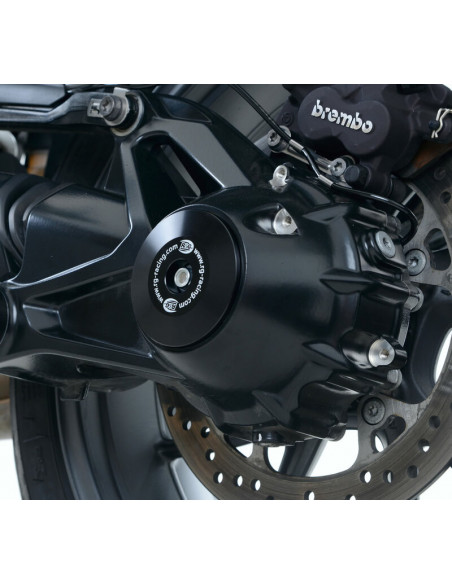 Insert axe de roue arrière R&G RACING noir BMW R Nine T