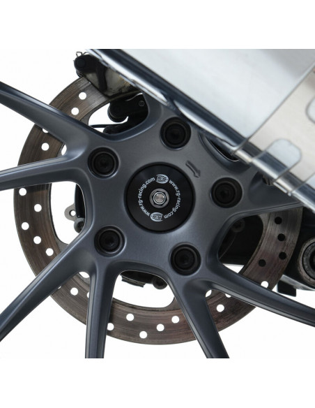 Insert axe de roue arrière R&G RACING noir BMW R Nine T