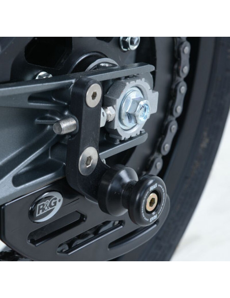 Pions de bras oscillant avec platine R&G RACING noir KTM