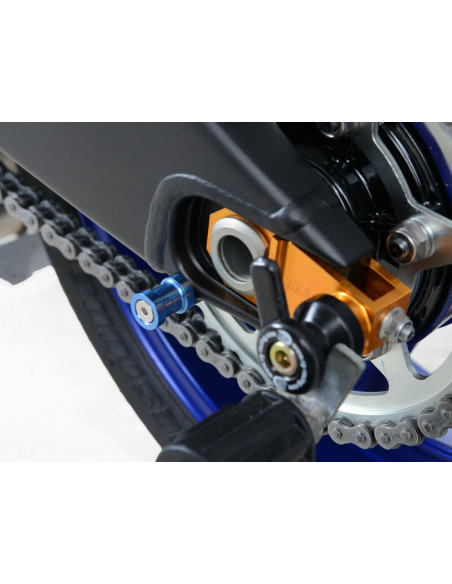 Pions de bras oscillant R&G RACING M10 bleu