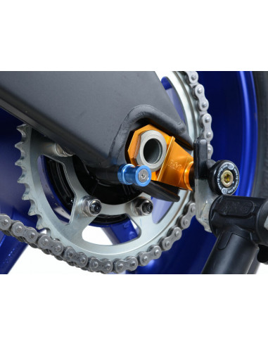 Pions de bras oscillant R&G RACING M10 bleu