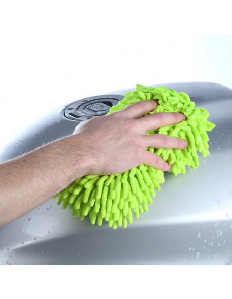 Gants éponge microfibre OXFORD nettoyage + lustrage