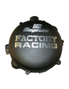 Couvercle de carter d'embrayage BOYESEN Factory Racing noir KTM EXC 250/300