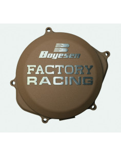 Couvercle de carter d'embrayage BOYESEN Factory Racing magnésium Honda CR250R/500R