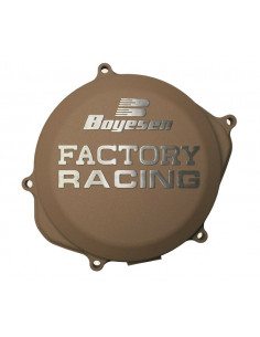 Couvercle de carter d'embrayage BOYESEN Factory Racing magnésium Kawasaki KX450F