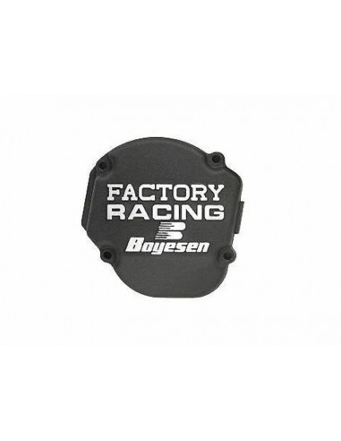 Couvercle d'allumage BOYESEN Factory Racing noir Kawasaki KX80/KX85