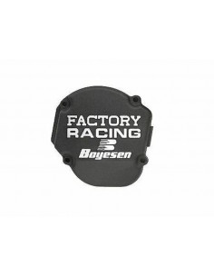 Couvercle d'allumage BOYESEN Factory Racing noir YZ80/YZ85