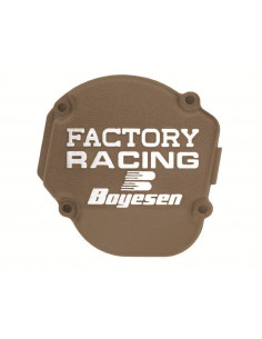Couvercle d'allumage BOYESEN Factory Racing magnésium Kawasaki KX125