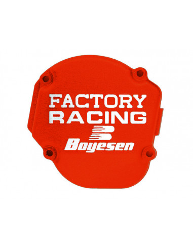 Couvercle d'allumage BOYESEN Factory Racing orange KTM/Husqvarna