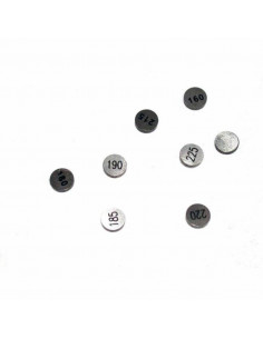 Pastilles de soupape TOURMAX Ø25X2,3mm - jeu de 2