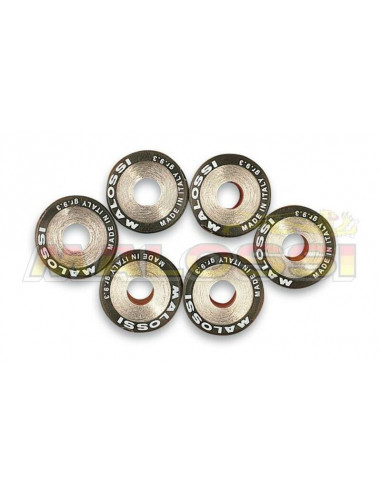 Jeu de galets MALOSSI 16x13mm 6gr - 6 pièces
