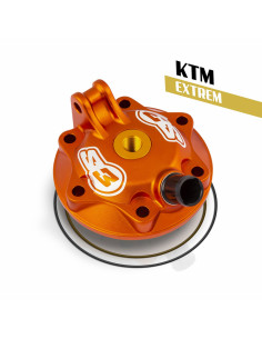 Kit culasse et insert S3 Extreme Enduro basse compression orange KTM