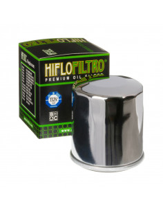 Filtre à huile HIFLOFILTRO chrome - HF303C