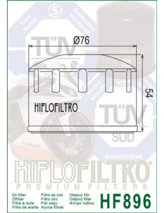 Filtre à huile HIFLOFILTRO - HF896 Ural 750 2