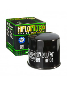 Filtre à huile HIFLOFILTRO Noir brillant - HF138