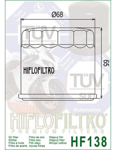 Filtre à huile HIFLOFILTRO Racing - HF138RC 2