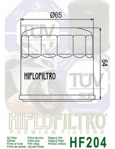 Filtre à huile HIFLOFILTRO - HF204 2