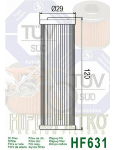 Filtre à huile HIFLOFILTRO - HF631 Beta 2