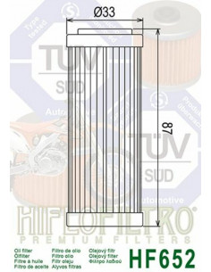 Filtre à huile HIFLOFILTRO - HF652 2