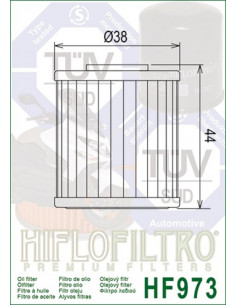 Filtre à huile HIFLOFILTRO - HF973 Suzuki UK110 2