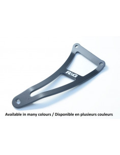 Patte de fixation de silencieux R&G RACING noir droit Suzuki GSX-R 1000