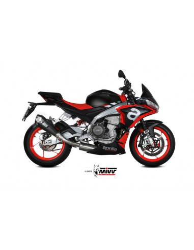 Ligne complète MIVV Delta Race - carbone Aprilia