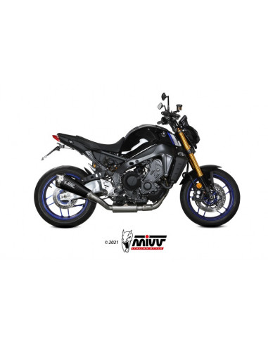 Ligne complète MIVV Delta Race - carbone Yamaha MT-09/SP/FZ-09