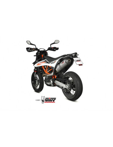 Silencieux MIVV Oval - KTM 690 SMC R