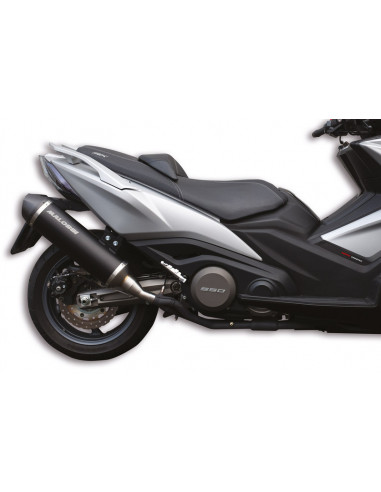 Silencieux MALOSSI Wild Lion alu/carbone - Kymco Xciting 400