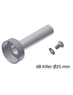 DB Killer MIVV pour silencieux X-M1 Ø25 mm