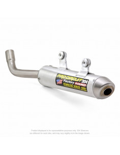 Silencieux PRO CIRCUIT 304 aluminium/casquette inox