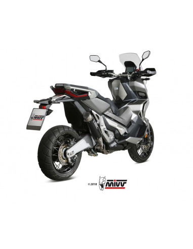 Silencieux MIVV GP Pro carbone/casquette inox Honda X-ADV 750