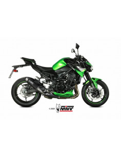 Silencieux MIVV GP Pro carbone/casquette inox Kawasaki Z900