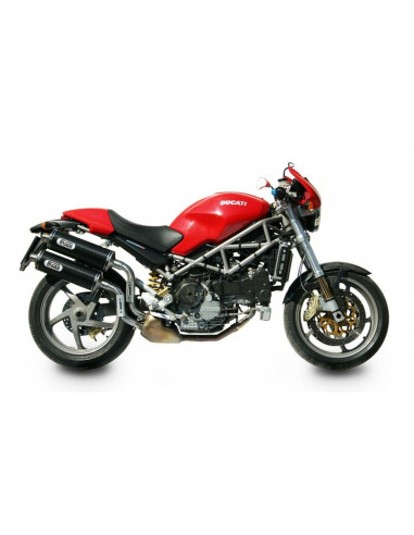 Silencieux double MIVV GP carbone Ducati Monster S2R 800