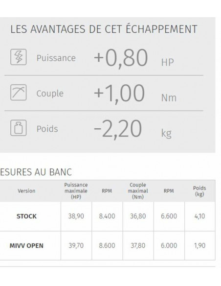 Silencieux MIVV GP Carbone casquette inox Honda CB500F