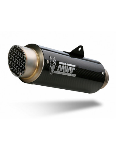Silencieux MIVV GP Pro carbone/casquette inox Honda CB500F