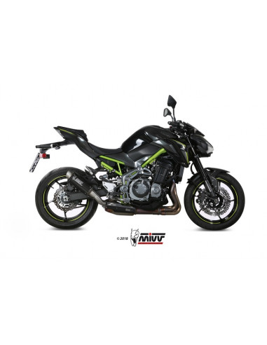 Silencieux MIVV GP-Pro carbone/casquette inox Kawasaki Z900
