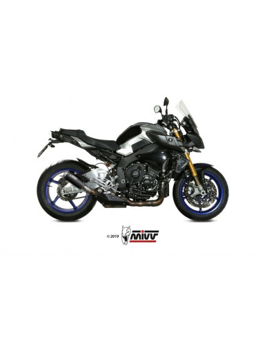 Silencieux MIVV MK3 Steel Black/casquette inox Yamaha MT-10