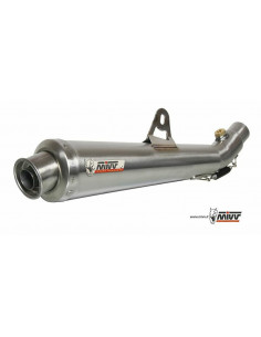 Silencieux double MIVV X-Cone inox Suzuki GSR600 2