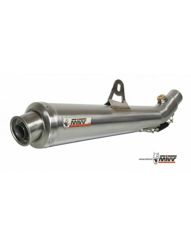 Silencieux double MIVV X-Cone inox Suzuki GSR600