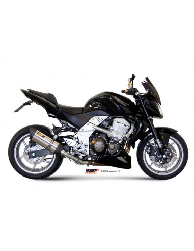 Silencieux MIVV Suono inox/casquette carbone Kawasaki Z750