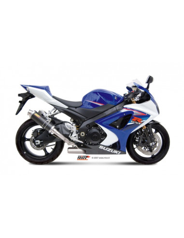 Silencieux double MIVV GP carbone SUZUKI GSX-R1000