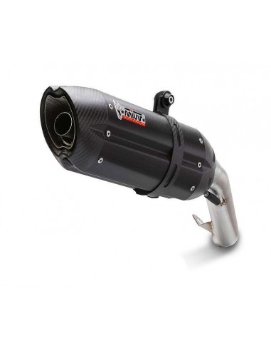 Silencieux MIVV Suono inox brossé noir Kawasaki ZX-10R