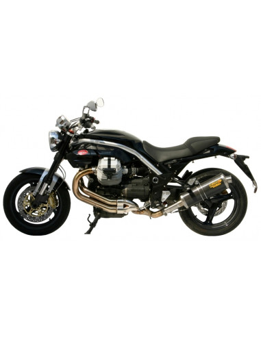 Silencieux MIVV Oval Carbon Cap carbone Moto Guzzi Griso 850/1100/1200