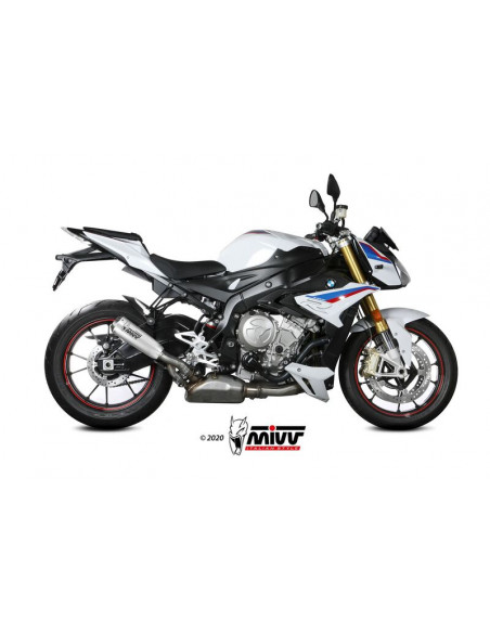 Silencieux MIVV X-M1 - titane/inox BMW S1000R