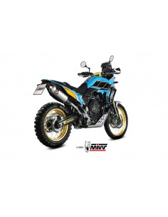 Silencieux MIVV Dakar Slip-On acier inoxydable - Yamaha Ténéré 700 19-22 2