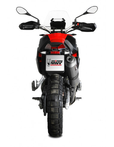 Silencieux MIVV Dakar Slip-On acier inoxydable - Aprilia Tuareg 660
